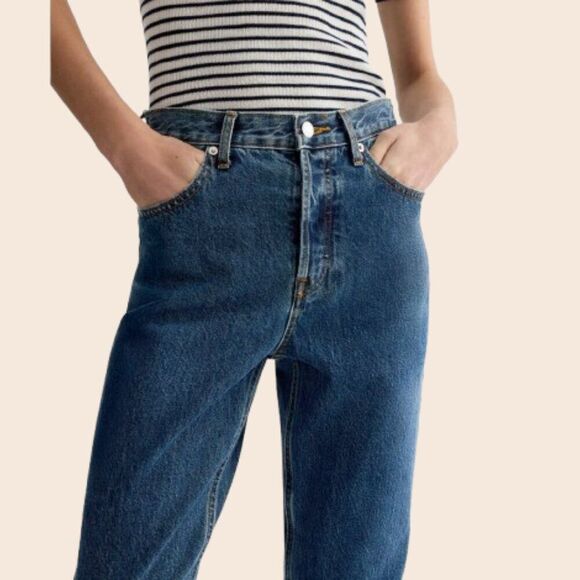 Everlane The 90's Cheeky Jean Size 25 Ankle Cut - Picture 3 of 16